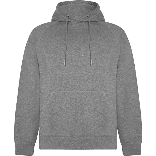 Vinson Kapuzenpullover Unisex , marl grey, Strick 57% Bio Baumwolle, 8% Baumwolle, 21% Recyceltes Polyester, 14% Polyester, 300 g/m2, 3XL, , Bild 1