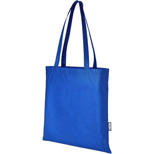 Zeus Non Woven Große Tragetasche 6L Aus GRS Recyclingmaterial 6 L , royalblau, GRS zertifiziertes recyceltes Polyester, 80 g/m2, 38,00cm x 40,00cm (Länge x Höhe), Bild 1