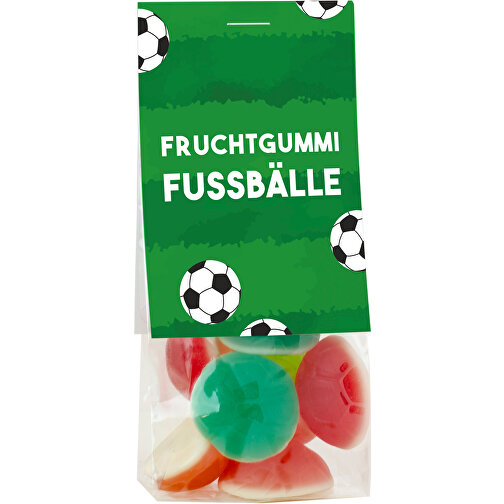Snackpose frugt tyggegummi fodbolde, Billede 1