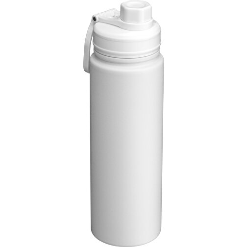 Thermotrinkflasche RETUMBLER-ARCTICDROP , weiß, Kunststoff, Silikon, recycelter Edelstahl, 26,00cm x 8,20cm x 8,20cm (Länge x Höhe x Breite), Bild 6