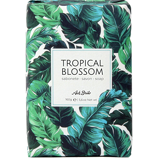 TROPICAL BLOSSOM (FLEUR DES TROPIQUES). Savons enrichis à l\'huile d\'olive (160 g), Image 1