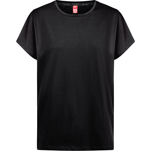 THC SOFIA REGULAR. Damen T-shirt (normaler Schnitt) , schwarz, Jersey-Strick, S, , Bild 1