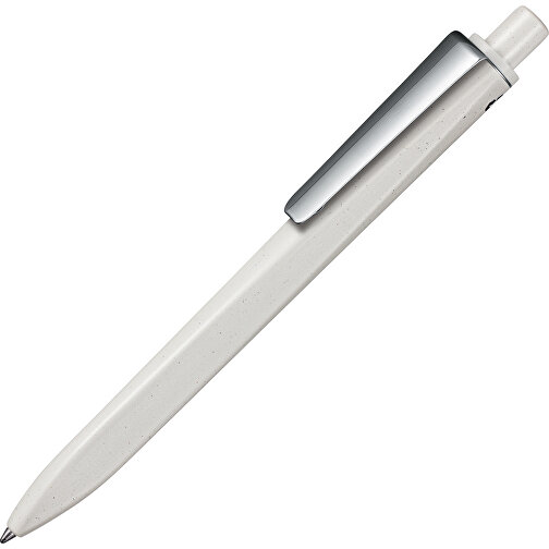 Kugelschreiber RIDGE GRAU RECYCLED M , Ritter-Pen, grau recycled/weiss recycled, ABS u. Metall, 141,00cm (Länge), Bild 2