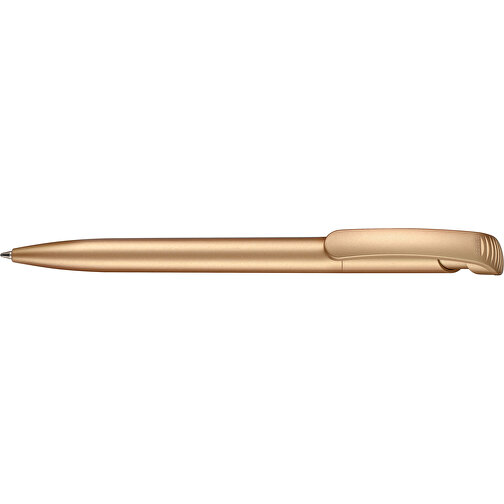 Kugelschreiber CLEAR GOLD , Ritter-Pen, gold lackiert, ABS-Kunststoff, 14,80cm (Länge), Bild 3