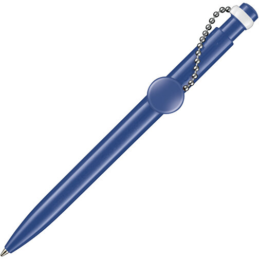 Kugelschreiber PIN PEN , Ritter-Pen, azur-blau, ABS-Kunststoff, 14,50cm (Länge), Bild 2