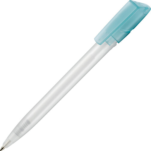 Kugelschreiber TWISTER FROZEN , Ritter-Pen, frost-weiss /gletscher-blau, ABS-Kunststoff, 14,50cm (Länge), Bild 2