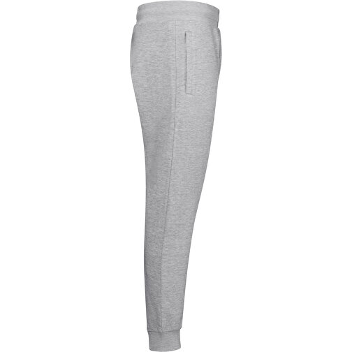 THC SPRINT. Jogginghose (Unisex) , hellgrau melliert, French Terry, recycelter Polyester, M, , Bild 3