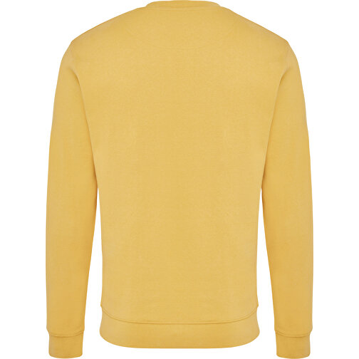 Iqoniq Zion Rundhals-Sweater Aus Recycelter Baumwolle , ochre yellow, 50% recycelte und 50% biologische Baumwolle, XS, 64,00cm x 1,00cm (Länge x Höhe), Bild 2