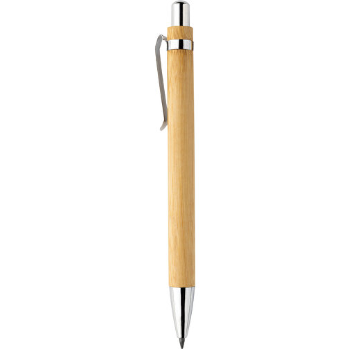 Pynn Bambus Infinity-Stift , braun, Bambus FSC® zertifiziert, 13,80cm (Höhe), Bild 3