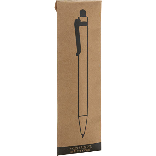 Pynn Bambus Infinity-Stift , braun, Bambus FSC® zertifiziert, 13,80cm (Höhe), Bild 8