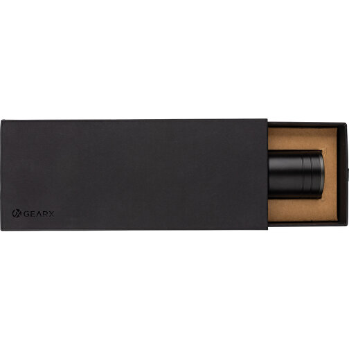 Heavy-Duty USB-Taschenlampe Aus RCS Recyceltem Aluminium , schwarz, Recycelte Aluminiumlegierung, 19,10cm (Höhe), Bild 15