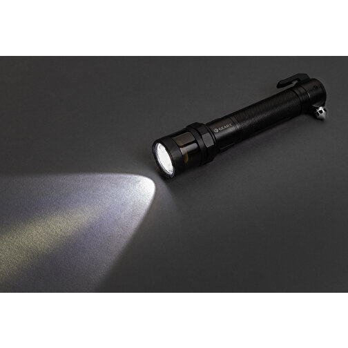 Gear X Hochleistungs-Auto-Leuchte Aus RCS Recyceltem Alu , schwarz, Aluminium - recycelt, 16,20cm x 3,20cm (Länge x Höhe), Bild 8