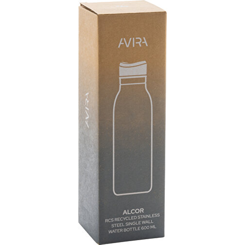 Botella de agua Avira Alcor de 600 ml de acero inoxidable RCS rec, Imagen 10