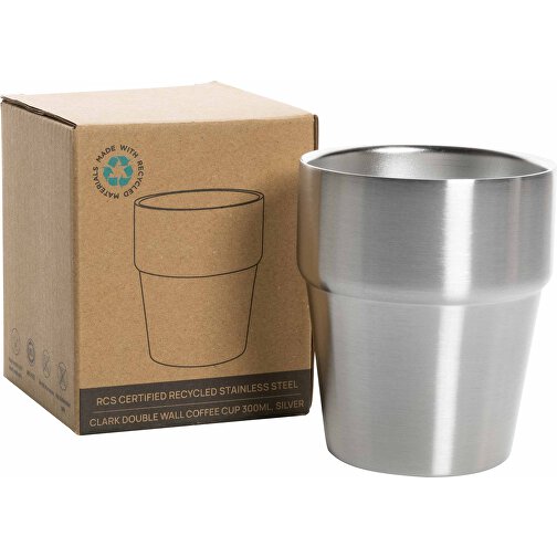 Taza de café Clark RCS de doble pared 300ml, Imagen 6