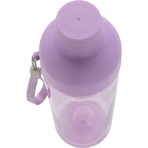 Impact Auslaufsichere Wasserflasche Aus RCS Recyc. PET 600ml , lila, PET - recycelt, 24,30cm (Höhe), Bild 6