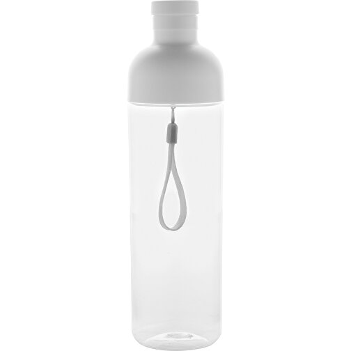 Impact Auslaufsichere Wasserflasche Aus RCS Recyc. PET 600ml , weiß, PET - recycelt, 24,30cm (Höhe), Bild 3