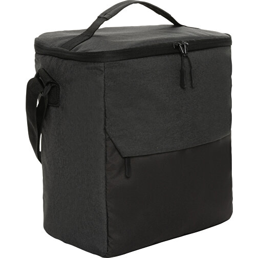 Kazu AWARE™ RPET Kühltasche , schwarz, PET - recycelt, 23,00cm x 26,00cm (Länge x Höhe), Bild 1