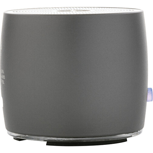 Altavoz de graves Swiss Peak de 3 W fabricado con aluminio reciclado RCS, Imagen 5