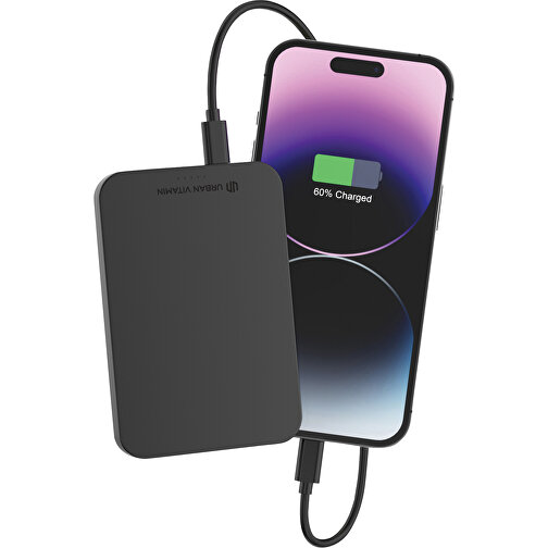 Urban Vitamin Richmond 5000mAh powerbank tillverkad av RCS-plast/aluminium, Bild 7