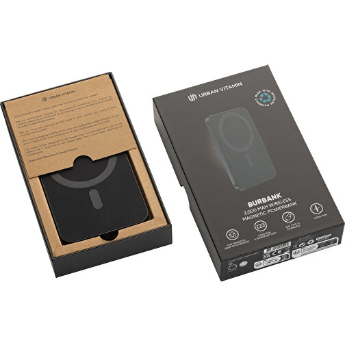 Urban Vitamin Burbank 3000mAh power bank in plastica/alluminio RCS, Immagine 19