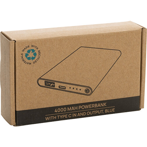 4.000mAh Banque d\'énergie Type-C en ABS recyclé RCS & aluminium, Image 11