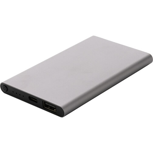 4.000 mAh Type-C powerbank laget av RCS-resirkulert ABS og aluminium, Bilde 1