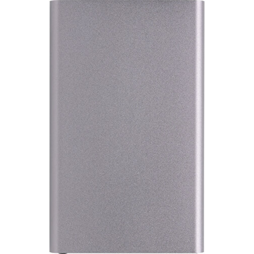 4.000mAh Type-C Powerbank Aus RCS Recyeltem ABS & Aluminium , anthrazit, Recycelte Aluminiumlegierung, 11,00cm x 1,00cm (Länge x Höhe), Bild 4