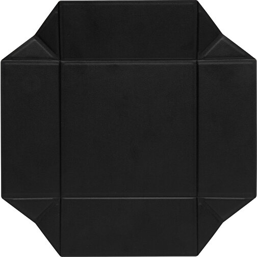 Swiss Peak Faltbare Magnetbox Aus RCS Recyceltem PU , schwarz, PU - recycelt, 21,00cm x 0,20cm (Länge x Höhe), Bild 4