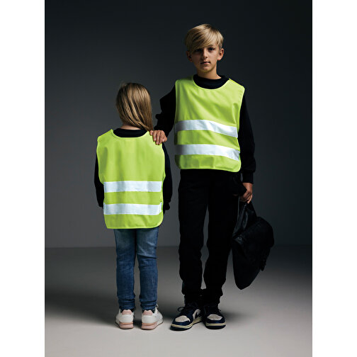 Gilet di sicurezza in PET riciclato GRS 7-12 anni, Immagine 12