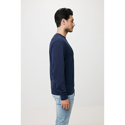 Iqoniq Zion Rundhals-Sweater Aus Recycelter Baumwolle , navy blau, 50% recycelte und 50% biologische Baumwolle, 5XL, 83,00cm x 1,00cm (Länge x Höhe), Bild 13