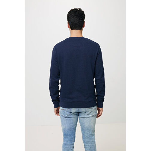 Iqoniq Zion Rundhals-Sweater Aus Recycelter Baumwolle , navy blau, 50% recycelte und 50% biologische Baumwolle, 5XL, 83,00cm x 1,00cm (Länge x Höhe), Bild 15