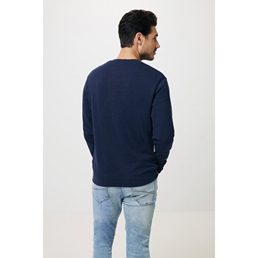 Iqoniq Zion Rundhals-Sweater Aus Recycelter Baumwolle , navy blau, 50% recycelte und 50% biologische Baumwolle, 4XL, 82,00cm x 1,00cm (Länge x Höhe), Bild 17