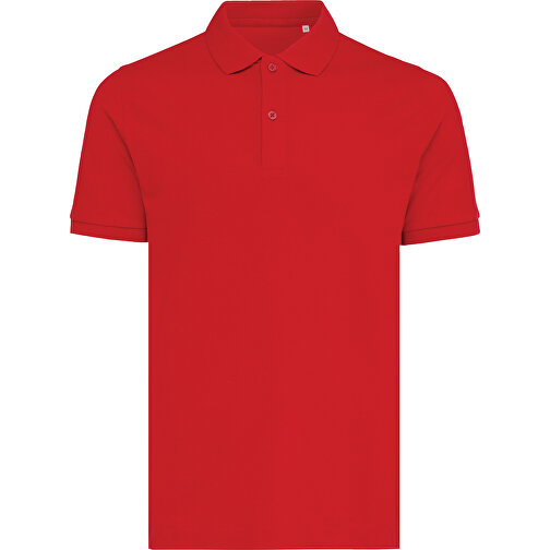 Iqoniq Yosemite Piqué-Poloshirt Aus Recycelter Baumwolle , rot, 50% recycelte und 50% biologische Baumwolle, XS, 63,00cm x 1,00cm (Länge x Höhe), Bild 1