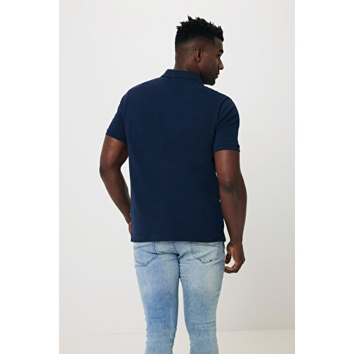 Iqoniq Yosemite Piqué-Poloshirt Aus Recycelter Baumwolle , navy blau, 50% recycelte und 50% biologische Baumwolle, 5XL, 82,50cm x 0,50cm (Länge x Höhe), Bild 19