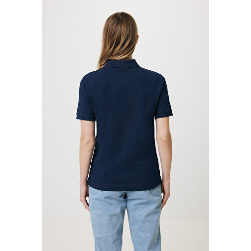 Iqoniq Yosemite Piqué-Poloshirt Aus Recycelter Baumwolle , navy blau, 50% recycelte und 50% biologische Baumwolle, 4XL, 81,50cm x 0,50cm (Länge x Höhe), Bild 16