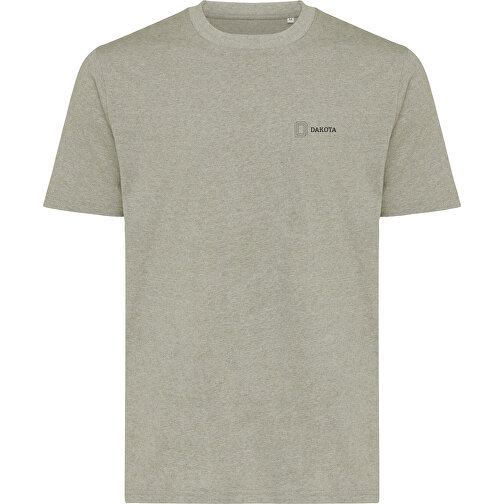 Iqoniq Sierra Lightweight T-Shirt Aus Recycelter Baumwolle , ungefärbte helles Grün, 30% recycelte und 70% biologische Baumwolle, XS, 65,00cm x 1,00cm (Länge x Höhe), Bild 3