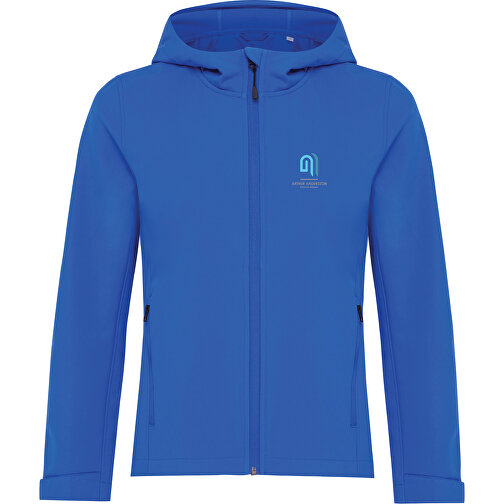 Iqoniq Makalu Damen Softshelljacke Aus Recyceltem Polyester , Königsblau, 91% recyceltes Polyester, 7% recyceltes TPU, 2% Elastan, XXS, 56,00cm x 2,50cm (Länge x Höhe), Bild 10