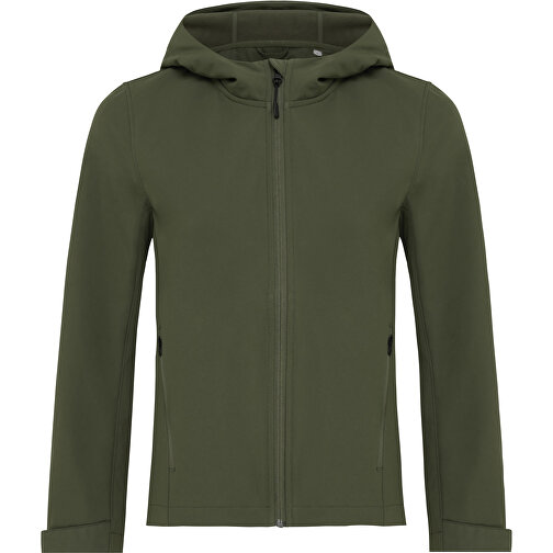 Iqoniq Makalu Damen Softshelljacke Aus Recyceltem Polyester , khaki, 91% recyceltes Polyester, 7% recyceltes TPU, 2% Elastan, XXS, 56,00cm x 2,50cm (Länge x Höhe), Bild 1