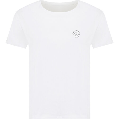 Iqoniq Yala Damen T-Shirt Aus Recycelter Baumwolle , weiss, 30% recycelte und 70% biologische Baumwolle, XXXL, 75,00cm x 0,50cm (Länge x Höhe), Bild 3