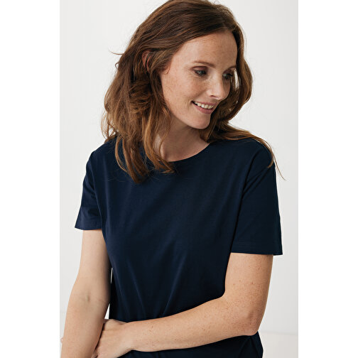 Iqoniq Yala Damen T-Shirt Aus Recycelter Baumwolle , navy blau, 30% recycelte und 70% biologische Baumwolle, XXL, 73,00cm x 1,00cm (Länge x Höhe), Bild 4