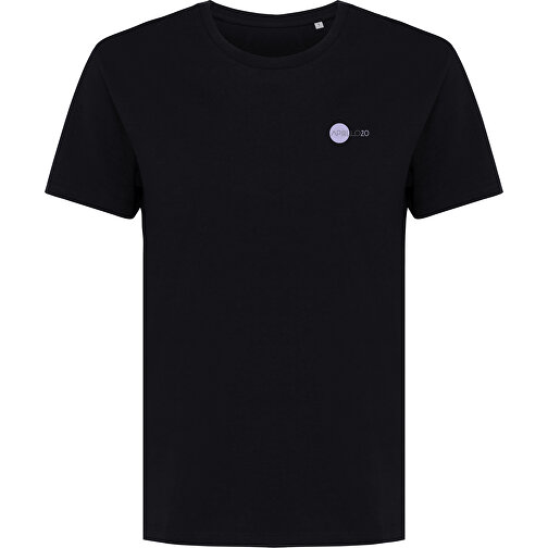 Iqoniq Yala Damen T-Shirt Aus Recycelter Baumwolle , schwarz, 30% recycelte und 70% biologische Baumwolle, S, 65,00cm x 1,00cm (Länge x Höhe), Bild 3