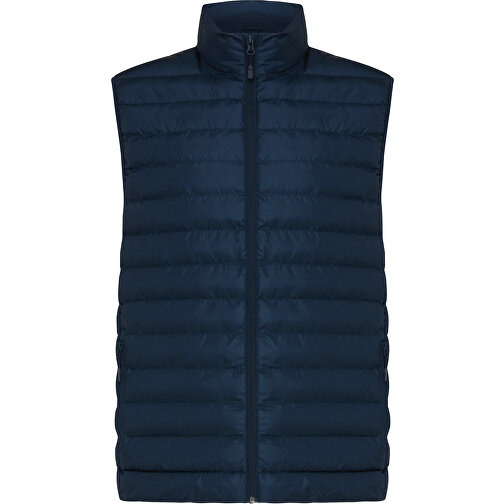 Iqoniq Meru Herren Bodywarmer Aus Recyceltem Polyester , navy blau, 100% recyceltes Polyester, L, 71,00cm x 0,50cm (Länge x Höhe), Bild 1