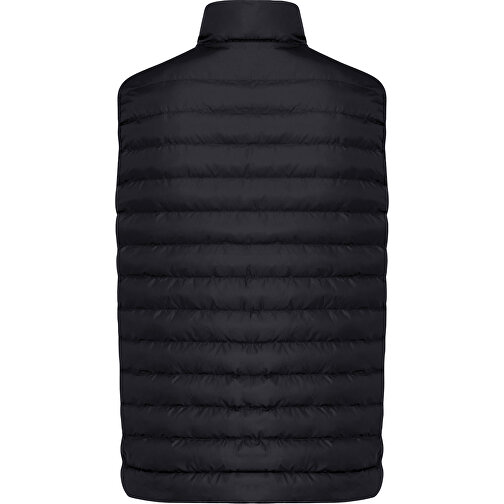 Iqoniq Meru Herren Bodywarmer Aus Recyceltem Polyester , schwarz, 100% recyceltes Polyester, L, 71,00cm x 0,50cm (Länge x Höhe), Bild 2