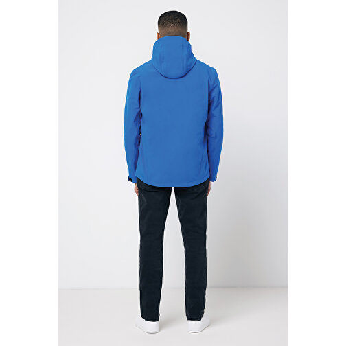 Iqoniq Makalu Herren Softshelljacke Aus Recyceltem Polyester , Königsblau, 91% recyceltes Polyester, 7% recyceltes TPU, 2% Elastan, XL, 75,00cm x 3,00cm (Länge x Höhe), Bild 7