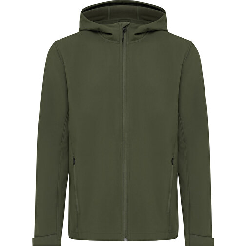 Iqoniq Makalu Herren Softshelljacke Aus Recyceltem Polyester , khaki, 91% recyceltes Polyester, 7% recyceltes TPU, 2% Elastan, XXL, 77,00cm x 3,00cm (Länge x Höhe), Bild 1