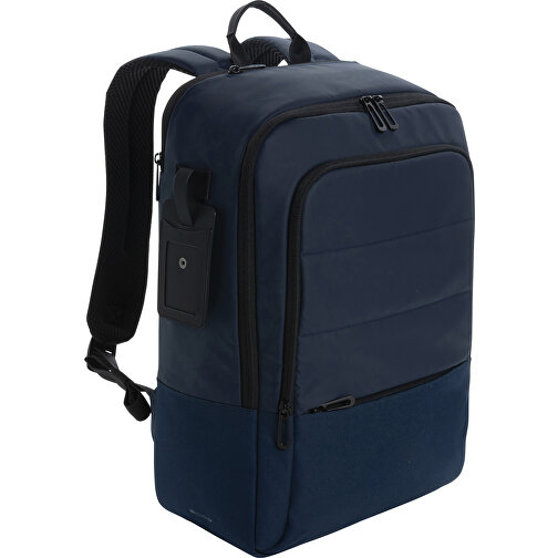 Armond AWARE™ RPET 15.6' Laptop-Rucksack , navy blau, PET - recycelt, 31,00cm x 44,00cm (Länge x Höhe), Bild 1