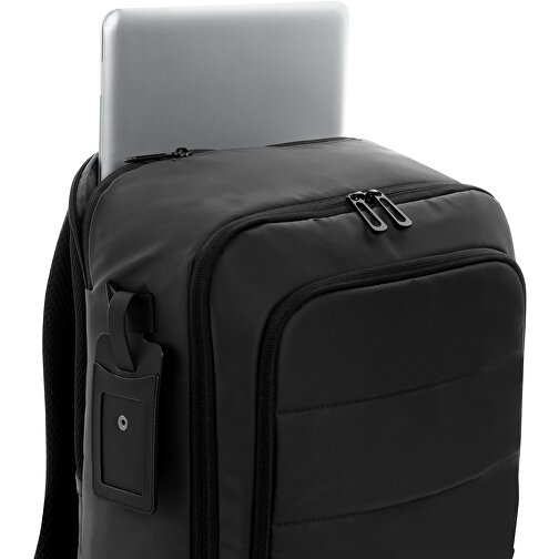 Armond AWARE™ RPET 15.6' Laptop-Rucksack , schwarz, PET - recycelt, 31,00cm x 44,00cm (Länge x Höhe), Bild 7