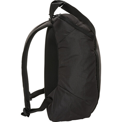 Sienna AWARE™ RPET 14' Everyday Laptop-Rucksack , schwarz, PET - recycelt, 30,00cm x 45,00cm (Länge x Höhe), Bild 3