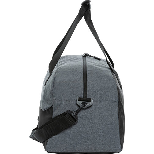 Kazu AWARE™ RPET Weekend-Duffel-Bag , grau, PET - recycelt, 50,50cm x 25,50cm (Länge x Höhe), Bild 4