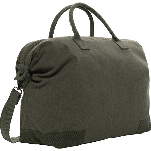 Kezar AWARE™ 500g/m² Wochenendtasche Aus Recyceltem Canvas , grün, Canvas - recycelt, 64,00cm x 40,00cm (Länge x Höhe), Bild 1